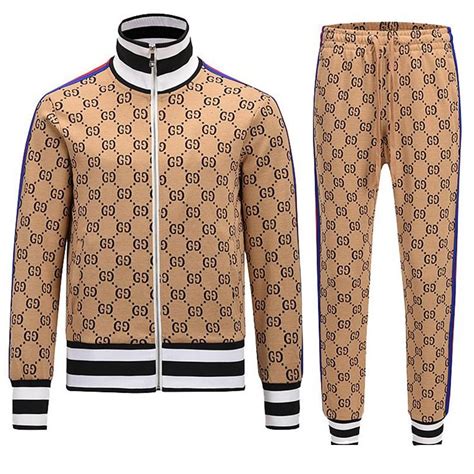 red gucci track jacket|gucci tracksuits for men.